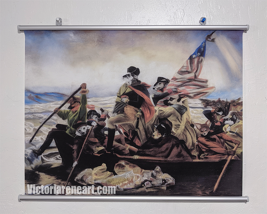 Dogs of War Wallscroll